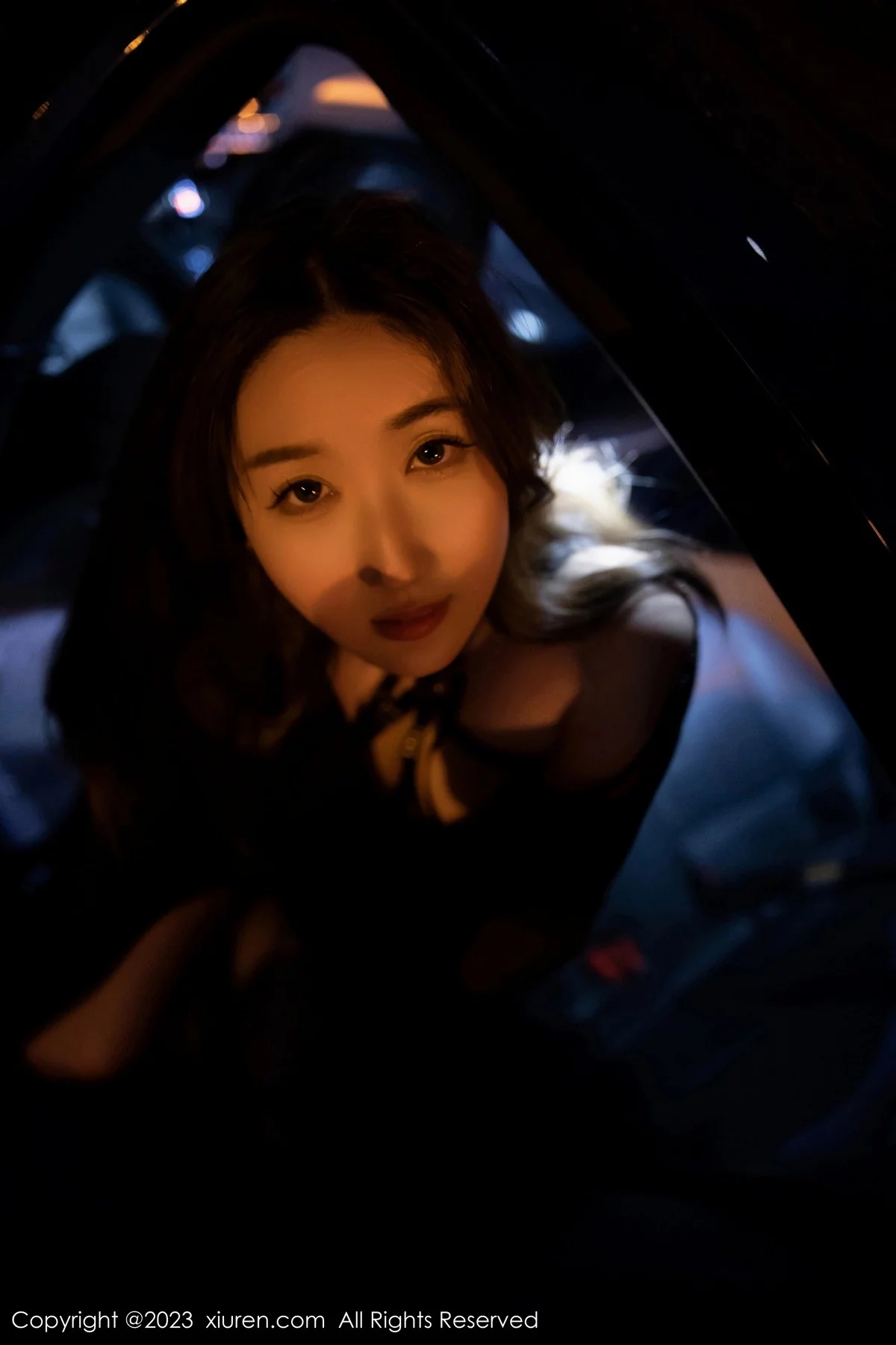 XiuRen第6650期_模特江真真性感黑色薄透情趣内衣配黑丝吊袜秀惹火身材诱惑写真88P