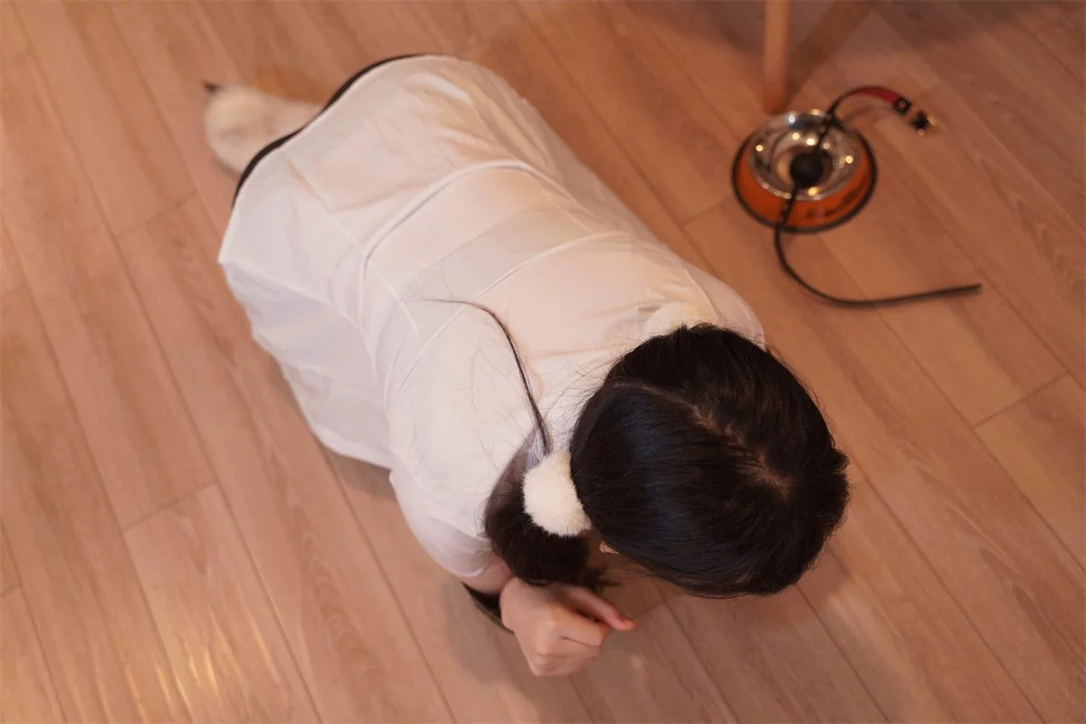 微博美少女虎森森我的妹妹主题性感黑色内衣配超薄黑丝情趣捆绑撩人诱惑写真71P