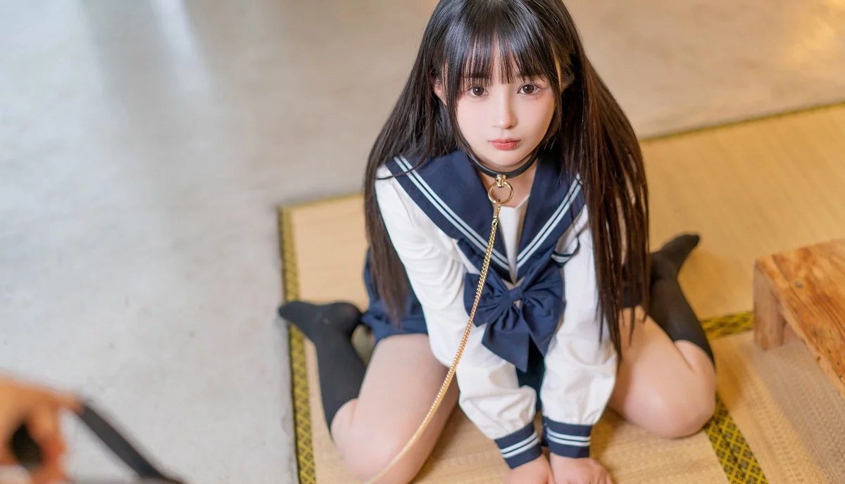 网络美女桜井宁宁JK的秘密主题私房情趣捆绑脱JK短裙露丁字裤秀翘臀诱惑写真33P