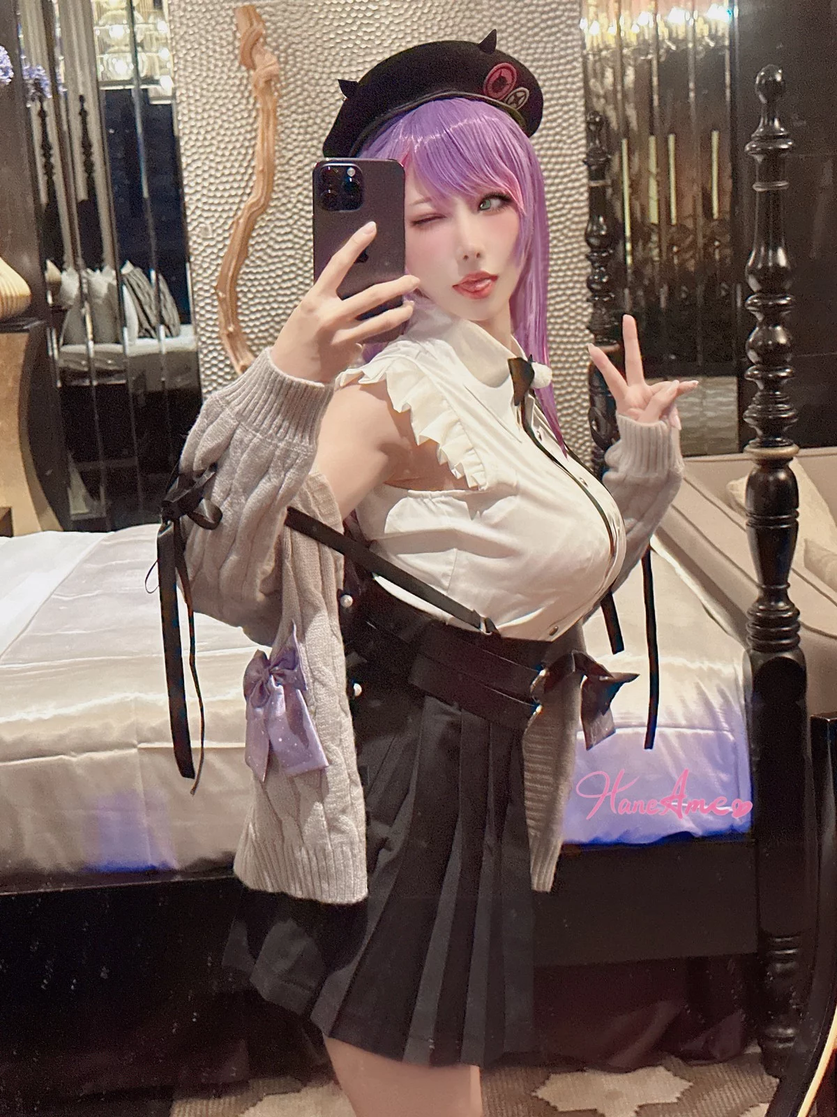Coser美女雨波_HaneAme-2022年11月合集私房性感服饰系列秀完美身材诱惑写真173P