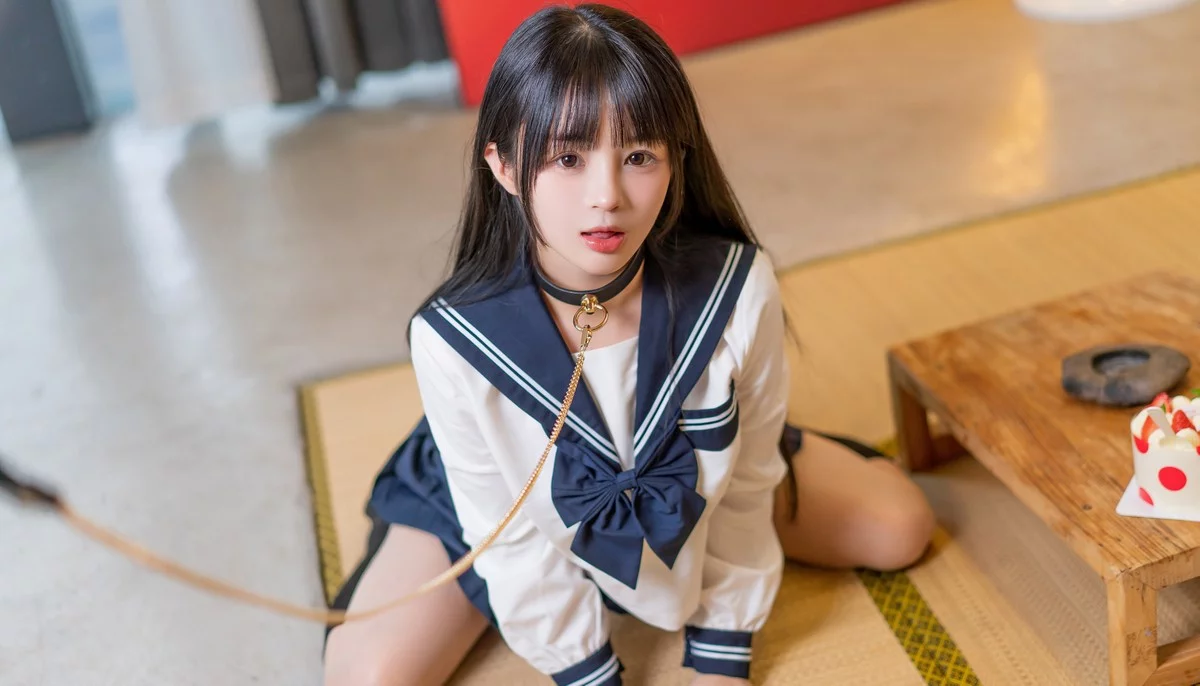 网络美女桜井宁宁JK的秘密主题私房情趣捆绑脱JK短裙露丁字裤秀翘臀诱惑写真33P