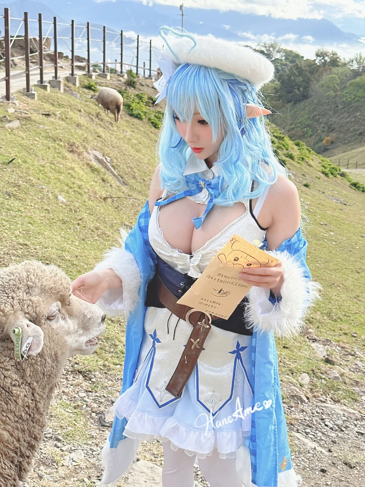 Coser美女雨波_HaneAme-2022年11月合集私房情趣服饰露傲人豪乳惹火诱惑写真154P