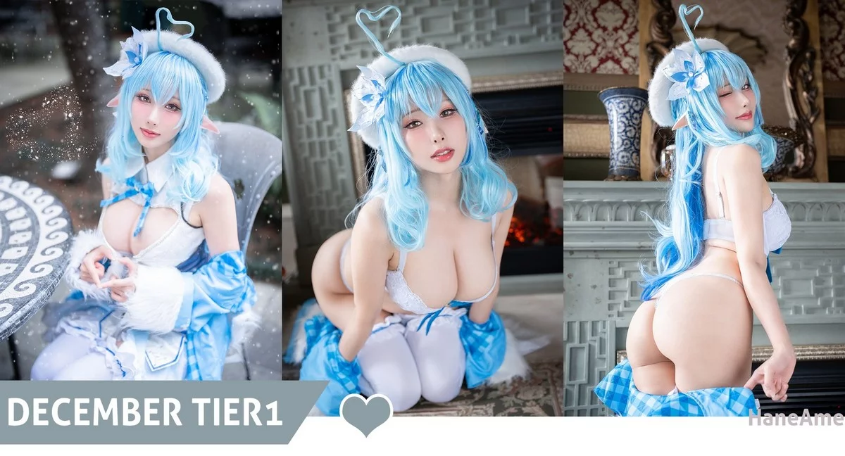 Coser美女雨波_HaneAme-2022年11月合集私房情趣服饰露傲人豪乳惹火诱惑写真154P