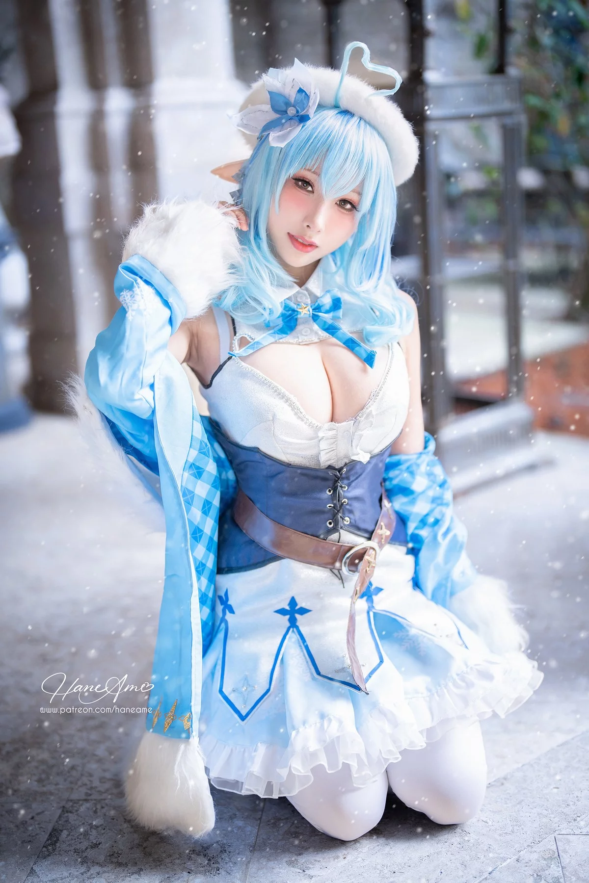 Coser美女雨波_HaneAme-2022年11月合集私房情趣服饰露傲人豪乳惹火诱惑写真154P