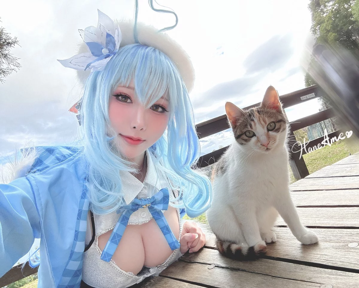 Coser美女雨波_HaneAme-2022年11月合集私房情趣服饰露傲人豪乳惹火诱惑写真154P