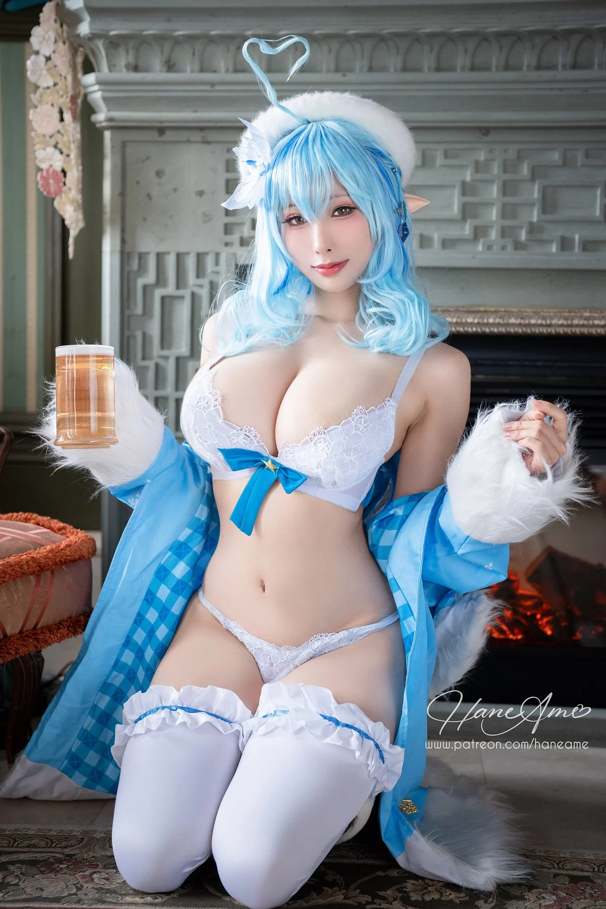 Coser美女雨波_HaneAme-2022年11月合集私房情趣服饰露傲人豪乳惹火诱惑写真154P