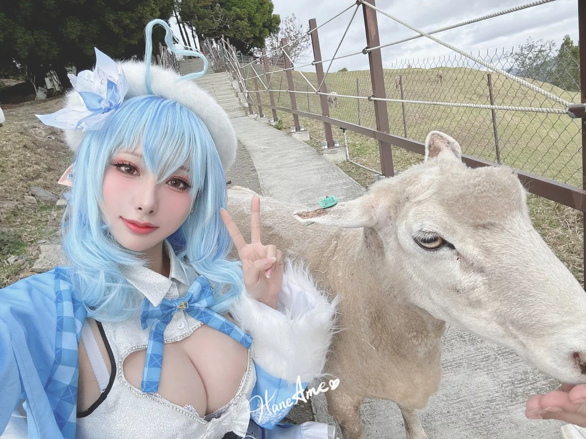 Coser美女雨波_HaneAme-2022年11月合集私房情趣服饰露傲人豪乳惹火诱惑写真154P