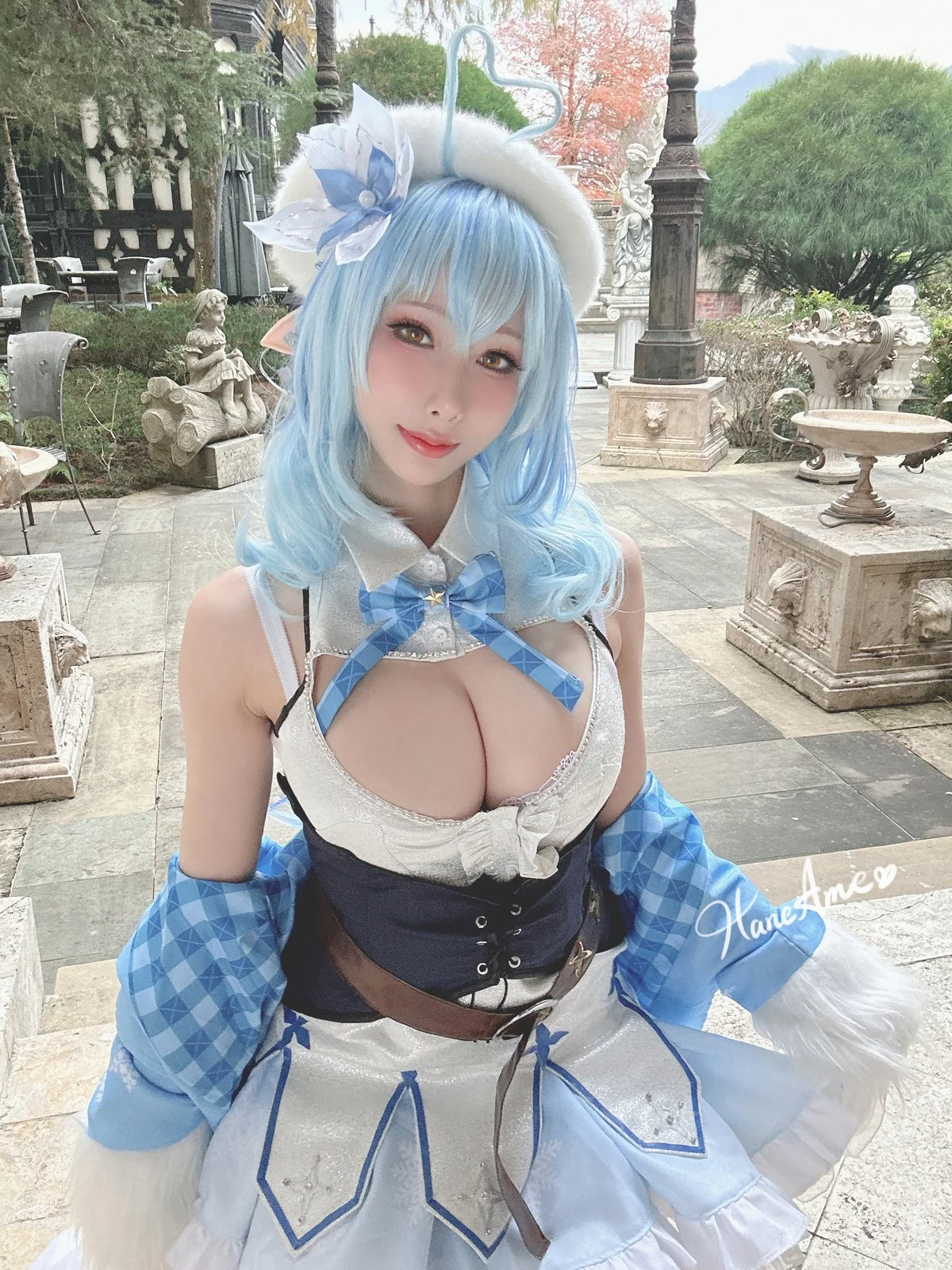 Coser美女雨波_HaneAme-2022年11月合集私房情趣服饰露傲人豪乳惹火诱惑写真154P