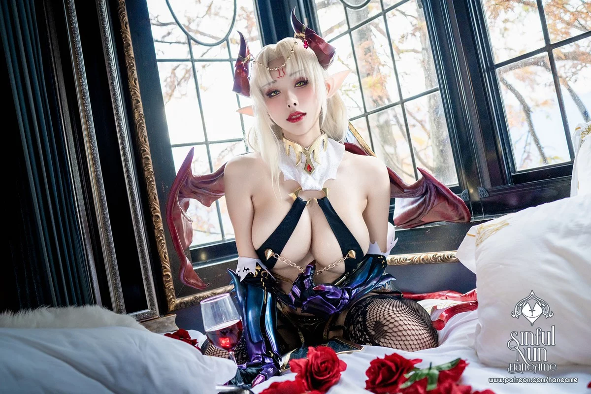 Coser美女雨波_HaneAme罪恶修女主题私房性感情趣修女服饰秀火辣身材诱惑写真149P