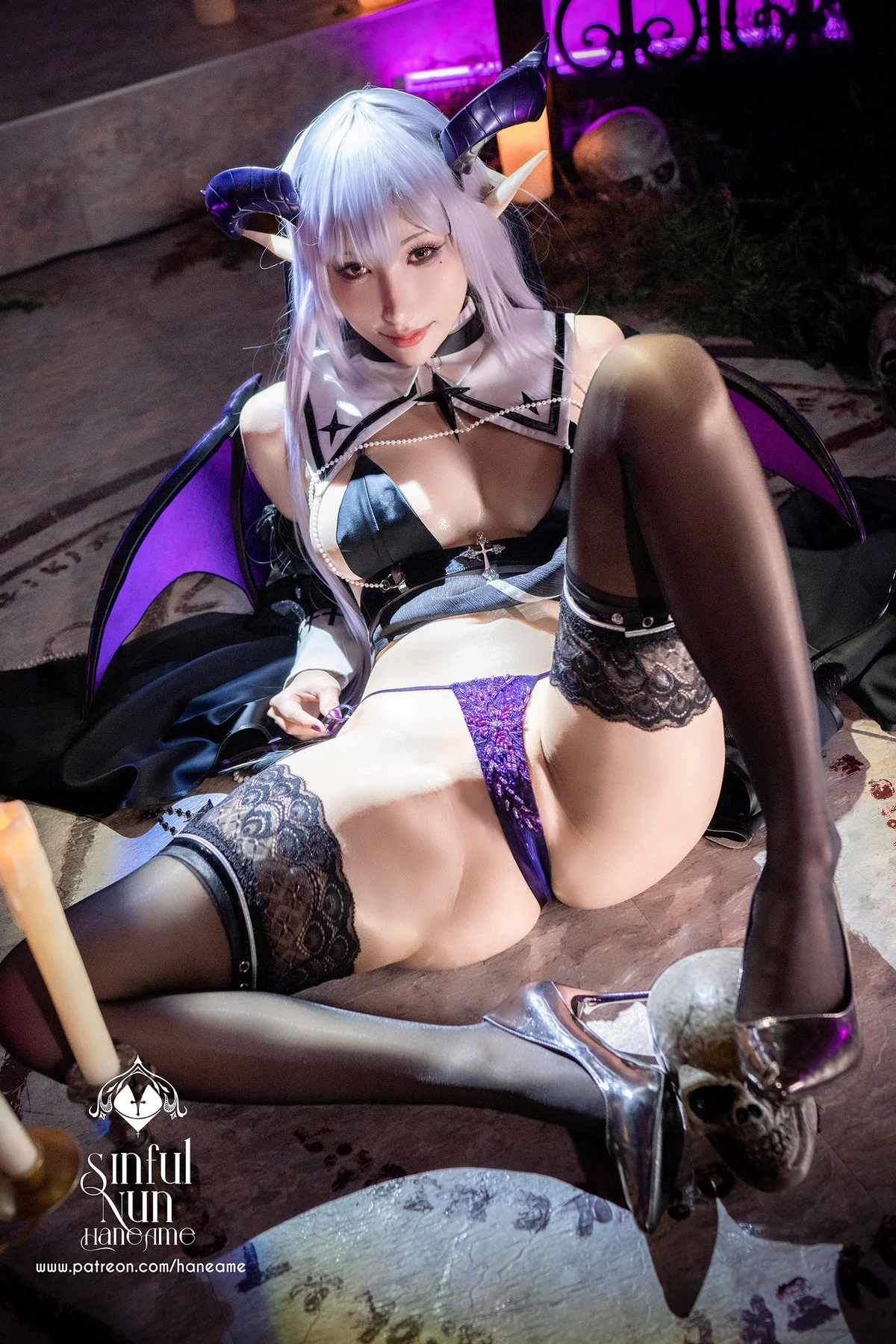 Coser美女雨波_HaneAme罪恶修女主题私房性感情趣修女服饰秀火辣身材诱惑写真149P