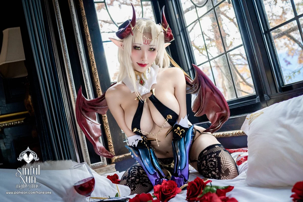 Coser美女雨波_HaneAme罪恶修女主题私房性感情趣修女服饰秀火辣身材诱惑写真149P