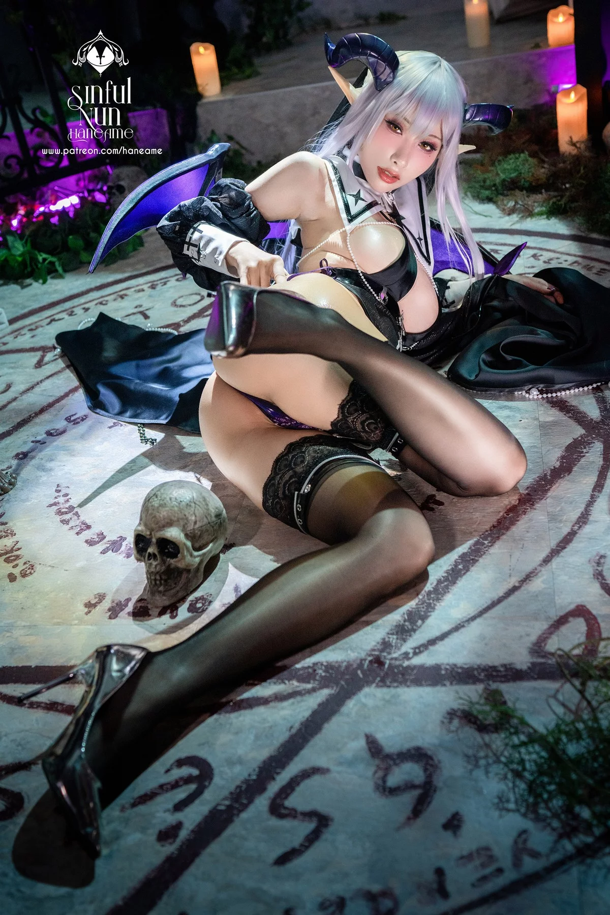 Coser美女雨波_HaneAme罪恶修女主题私房性感情趣修女服饰秀火辣身材诱惑写真149P