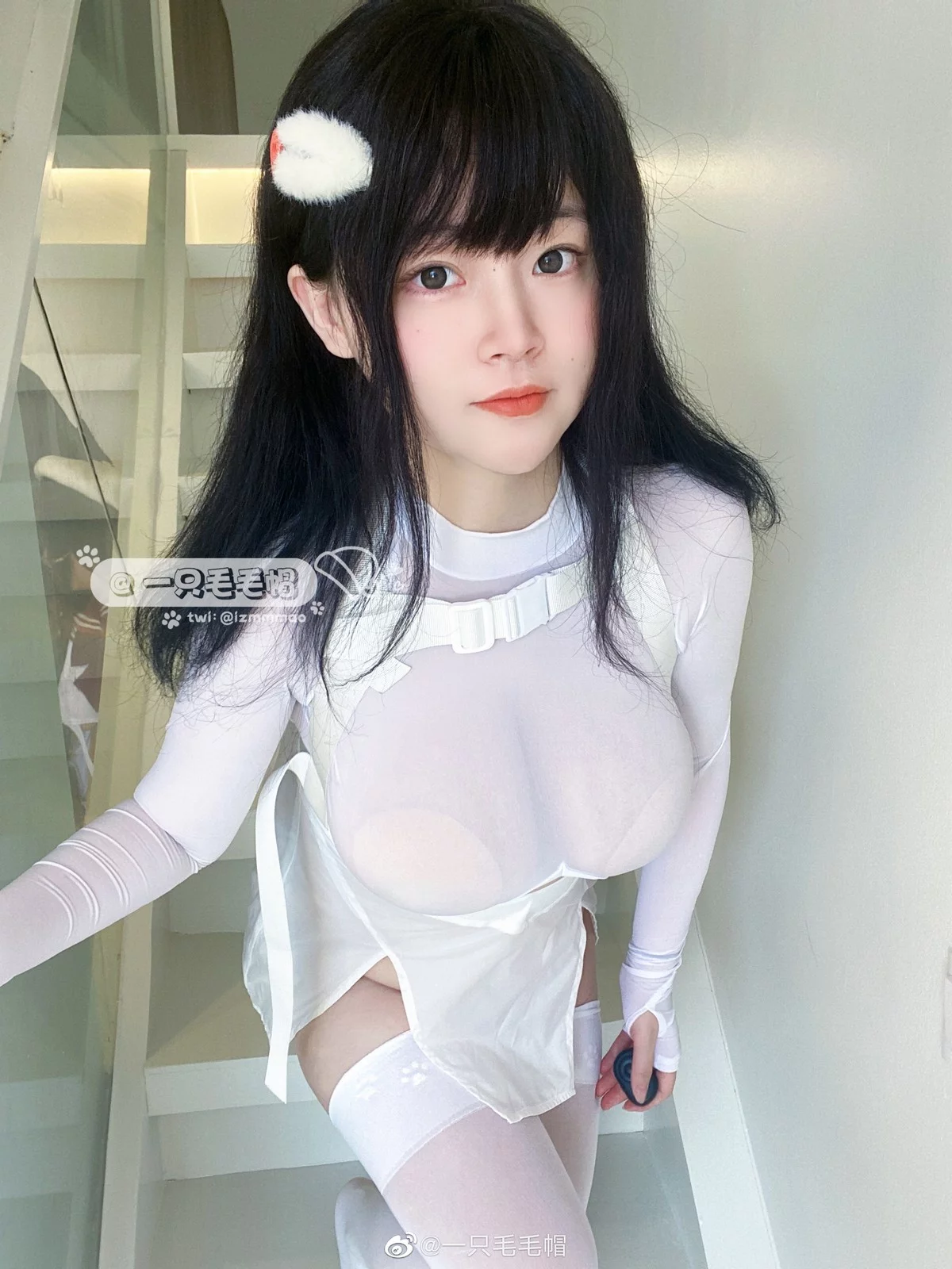 微博妹子一只毛毛帽视图精选合集主题私房性感服饰系列秀丰满身材诱惑写真210P