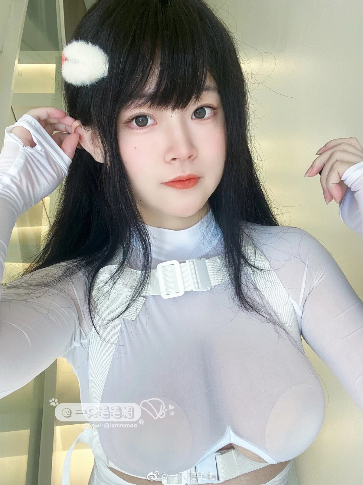 微博妹子一只毛毛帽视图精选合集主题私房性感服饰系列秀丰满身材诱惑写真210P
