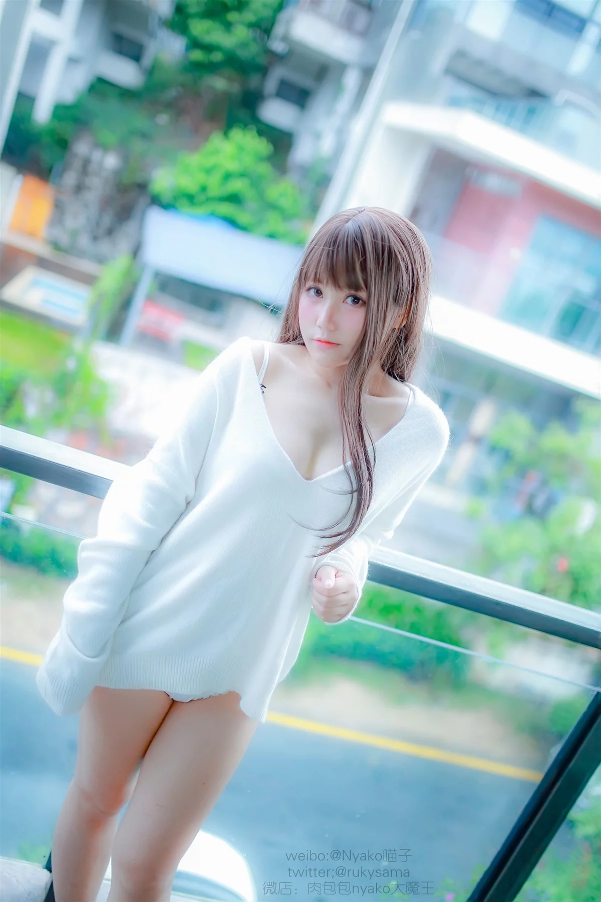 网络美女Nyako喵子个人写真主题精选私房性感服饰系列秀翘臀美腿诱惑写真123P