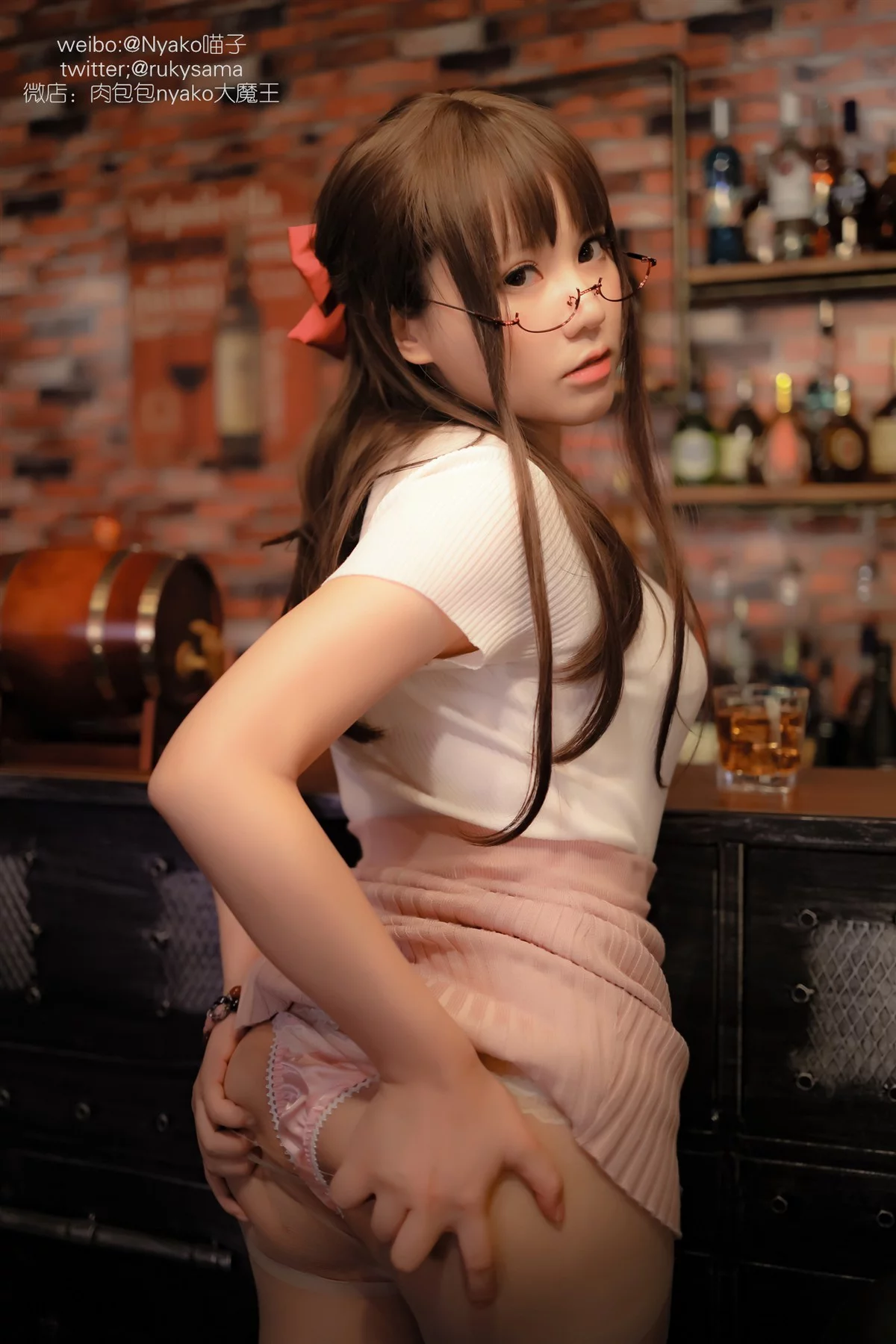 网络美女Nyako喵子个人写真主题精选私房性感服饰系列秀翘臀美腿诱惑写真123P