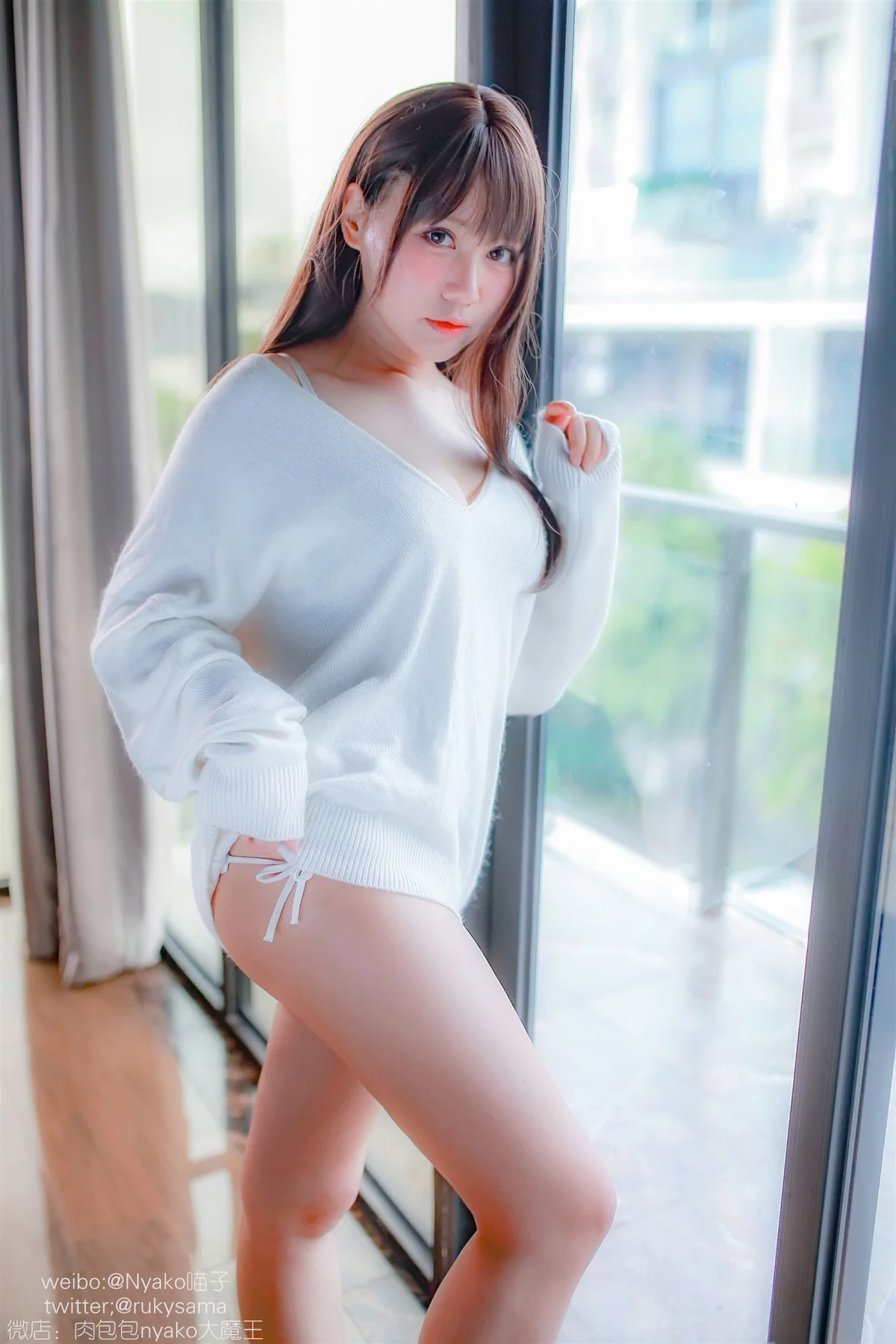 网络美女Nyako喵子个人写真主题精选私房性感服饰系列秀翘臀美腿诱惑写真123P