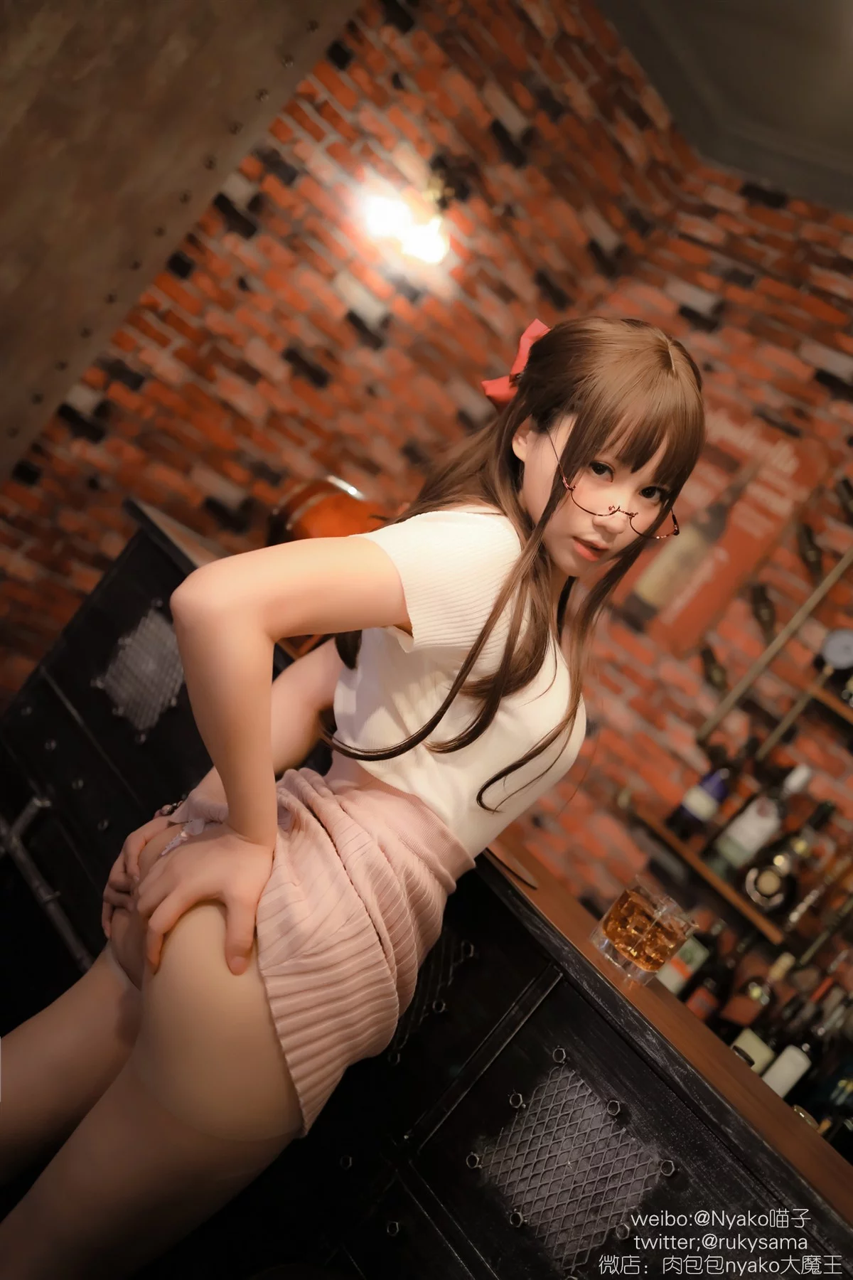 网络美女Nyako喵子个人写真主题精选私房性感服饰系列秀翘臀美腿诱惑写真123P