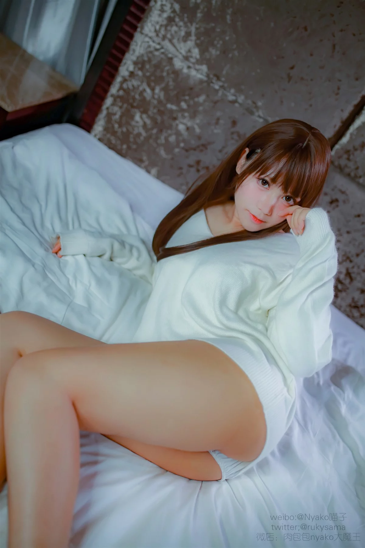 网络美女Nyako喵子个人写真主题精选私房性感服饰系列秀翘臀美腿诱惑写真123P