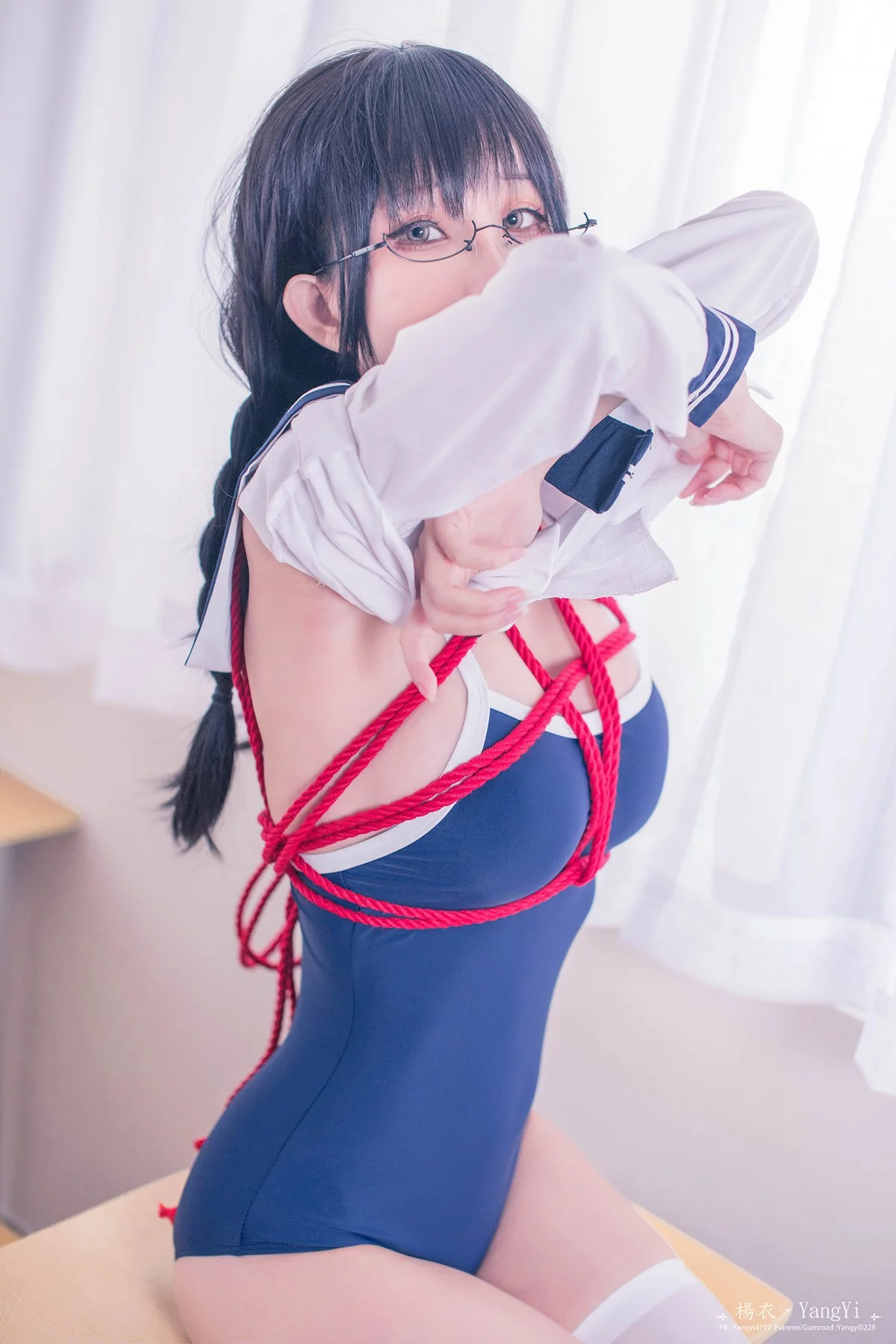 Coser美女yangyi杨衣Cos图片合集主题私房性感Cos服饰系列秀完美身材诱惑写真203P