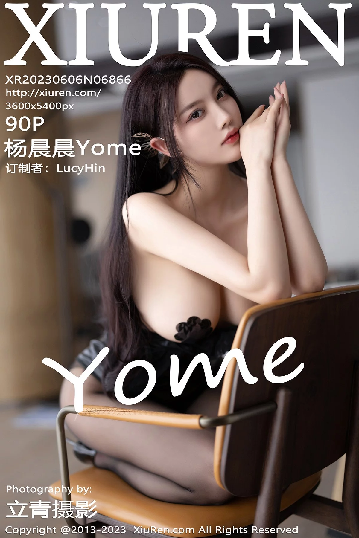 XiuRen第6866期_女神杨晨晨Yome性感轻透蕾丝连体衣秀丰腴身材完美诱惑写真90P