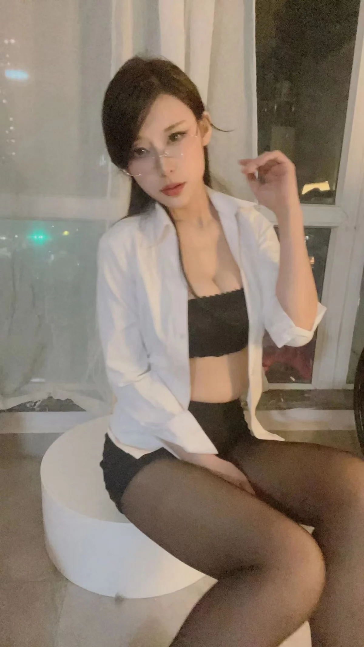 B站主播羊小雪舰长图包主题私房性感服饰系列秀高挑完美身材迷人诱惑写真187P