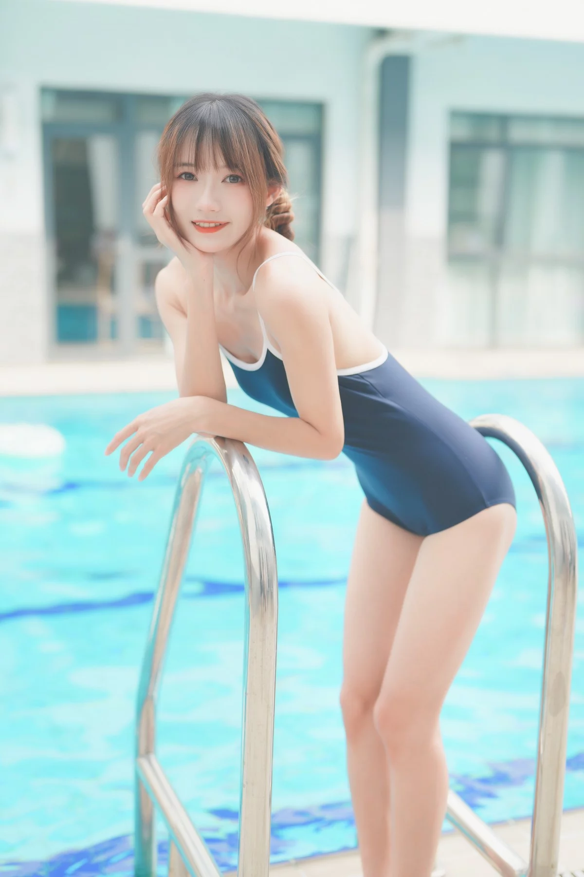 Coser美女兔子Zzz不吃胡萝卜甜甜的死库水主题泳池死库水秀曼妙身姿诱惑写真29P