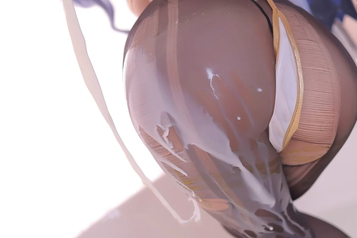 动漫博主水淼Aqua原神甘雨主题性感黑色薄透连体衣配超薄黑丝秀美腿诱惑写真122P