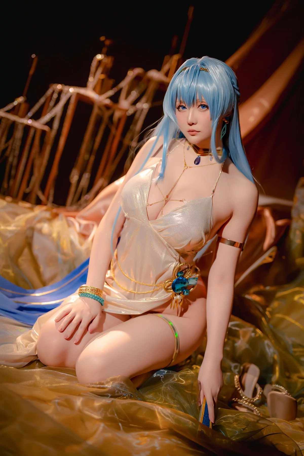 Coser小姐姐星之迟迟四月计划主题私房性感多套服饰秀丰满身材惹火诱惑写真359P