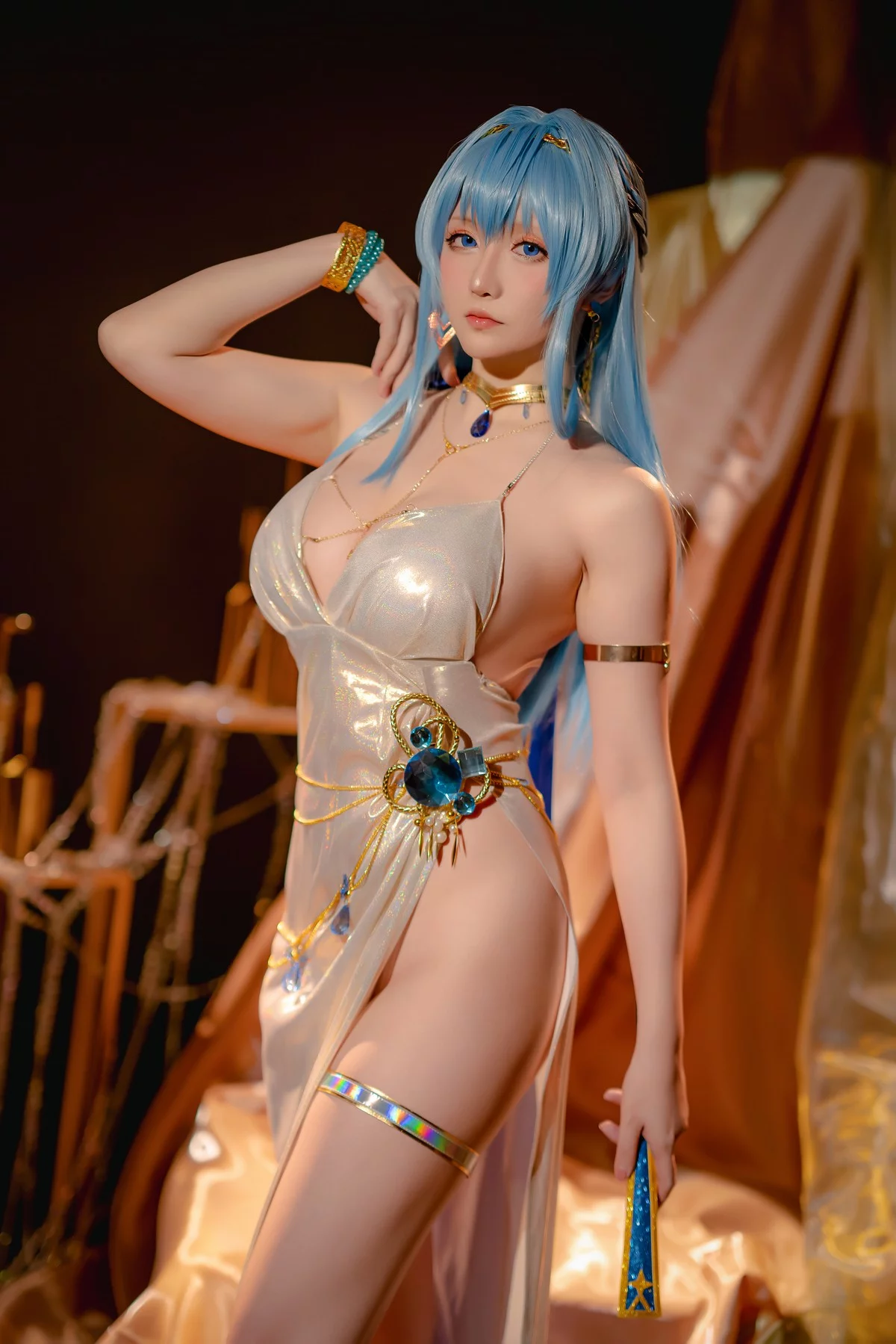 Coser小姐姐星之迟迟四月计划主题私房性感多套服饰秀丰满身材惹火诱惑写真359P