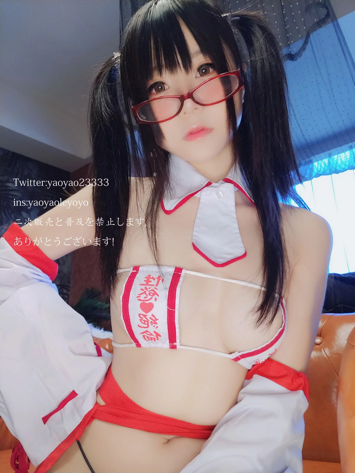 网络美女软妹摇摇乐巫女主题私房性感情趣巫女服饰秀惹火身材撩人诱惑写真181P