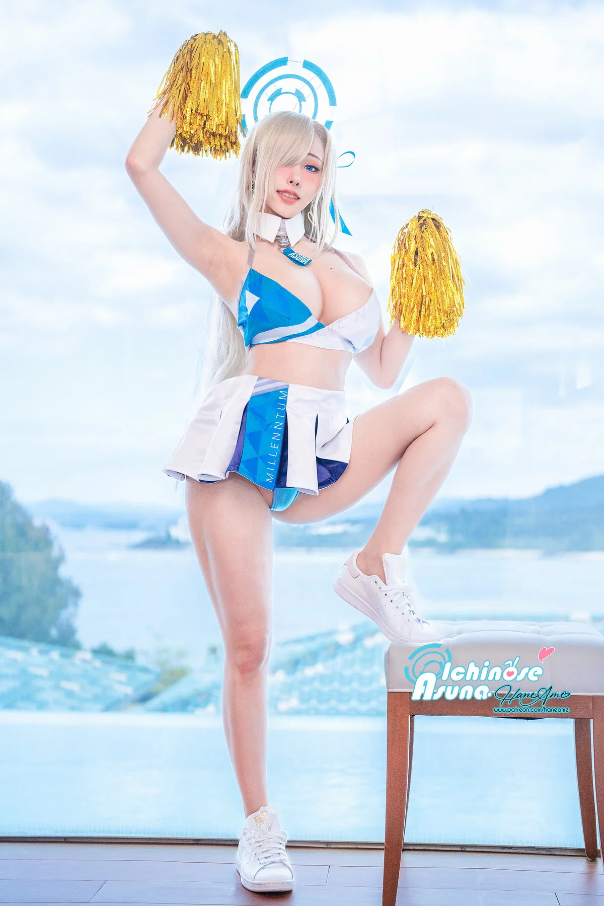 Coser美女雨波_HaneAme明日奈写真书主题性感连体衣+比基尼秀丰满身材诱惑写真107P