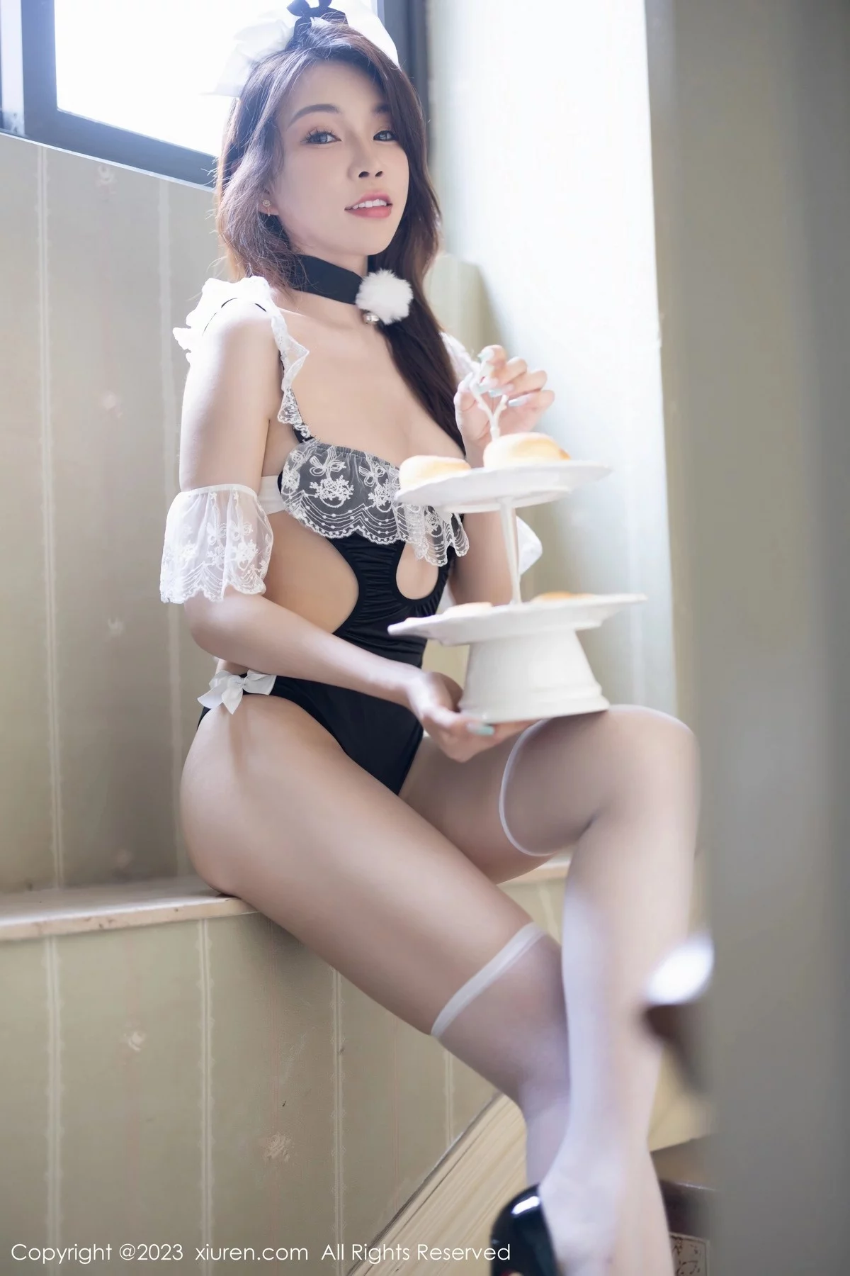 XiuRen第6958期_女神徐莉芝Booty欧式文艺风性感内衣秀曼妙身姿惹火诱惑写真88P