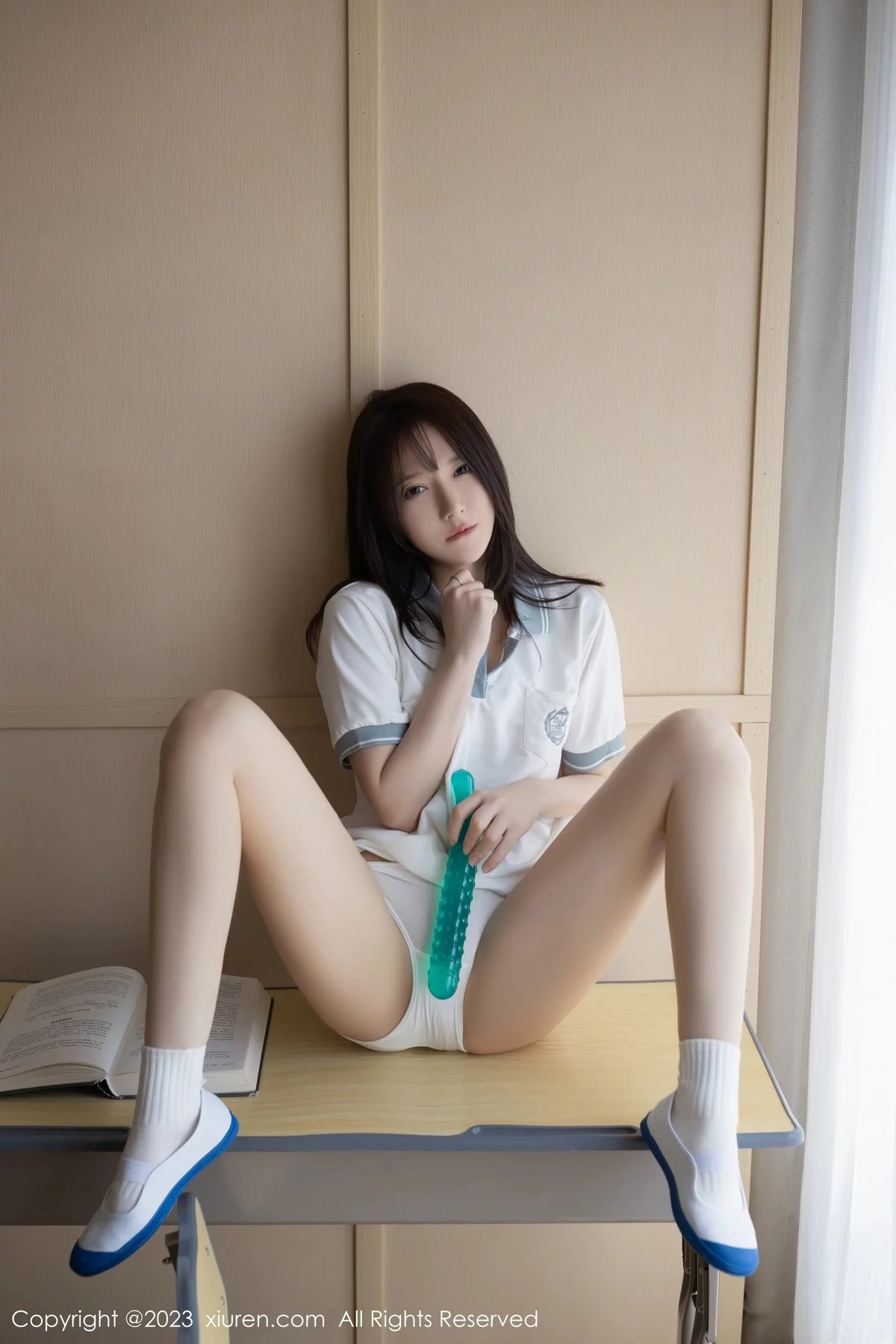 XiuRen第6962期_模特鱼子酱Fish＆杏子Yada性感运动装系列秀完美身材诱惑写真81P