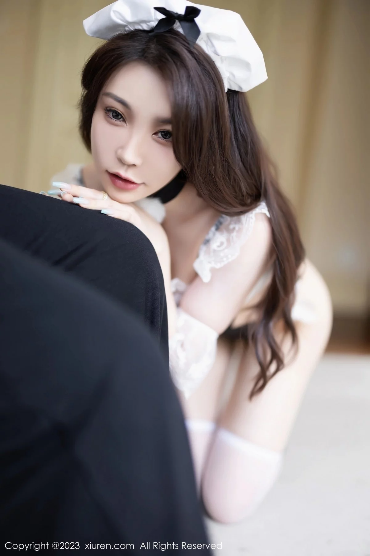 XiuRen第6958期_女神徐莉芝Booty欧式文艺风性感内衣秀曼妙身姿惹火诱惑写真88P