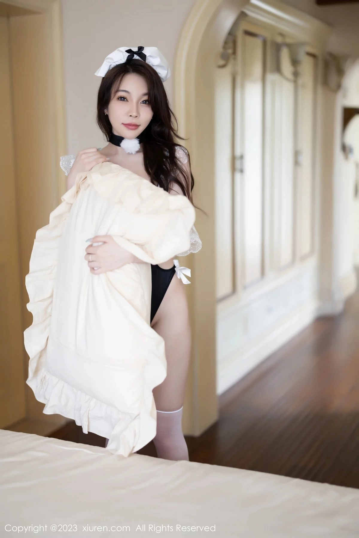 XiuRen第6958期_女神徐莉芝Booty欧式文艺风性感内衣秀曼妙身姿惹火诱惑写真88P