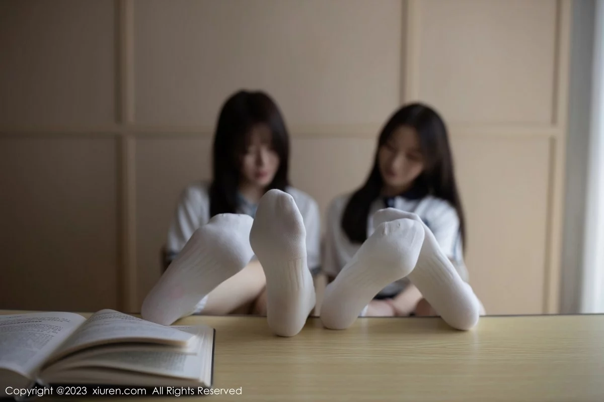 XiuRen第6962期_模特鱼子酱Fish＆杏子Yada性感运动装系列秀完美身材诱惑写真81P