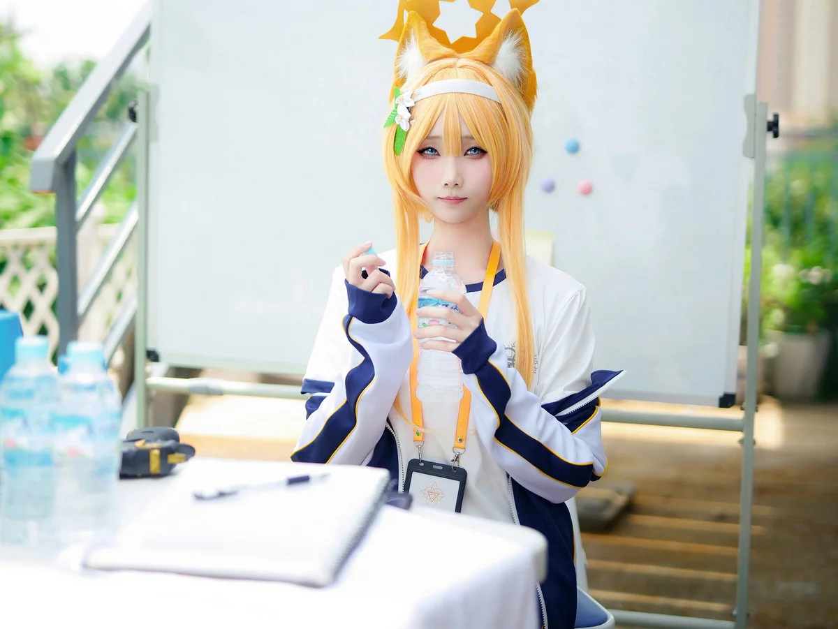 网红美女晓美妈体操服主题性感日系体操运动服配白丝袜秀美腿完美迷人写真60P