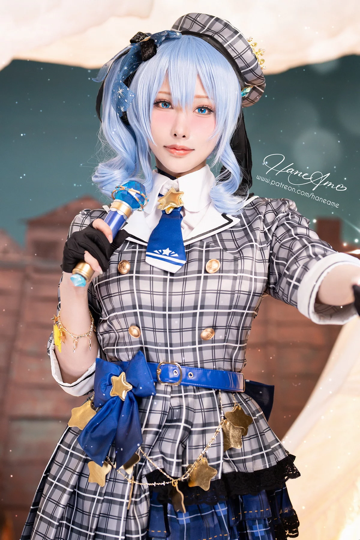 Coser美女雨波_HaneAme4月合集主题性感连体衣+黑色内衣秀丰满身材诱惑写真148P