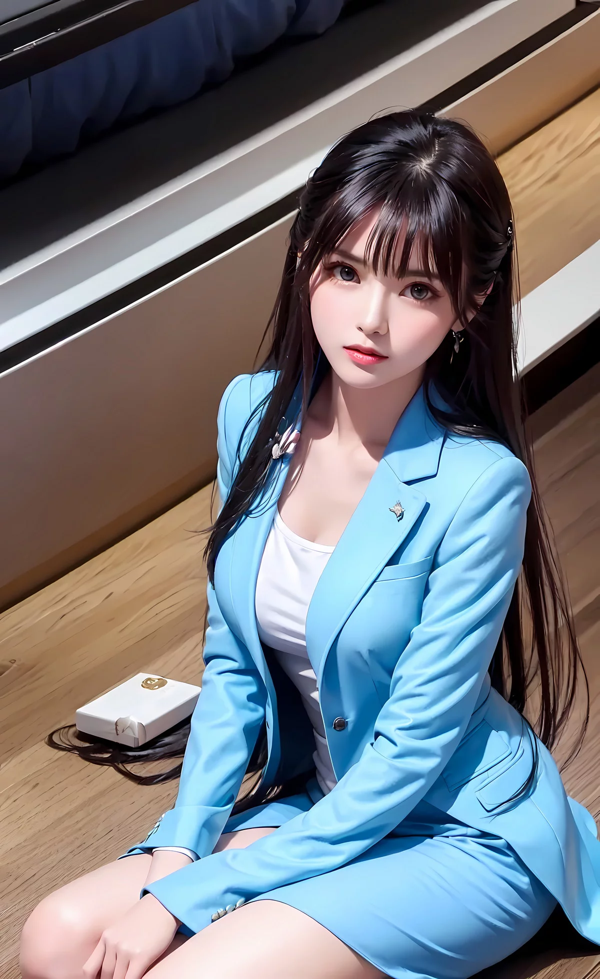 AI美图017期都市丽人性感OL制服系列主题写真及下载30P