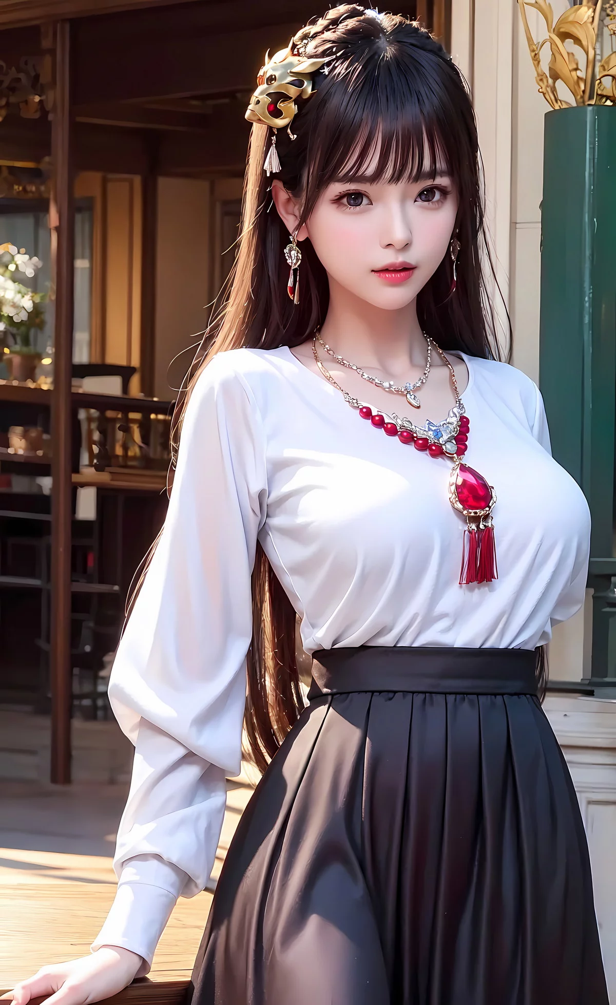 AI美图017期都市丽人性感OL制服系列主题写真及下载30P