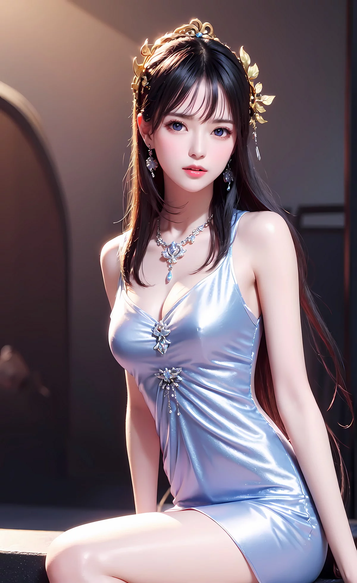 AI美图017期都市丽人性感OL制服系列主题写真及下载30P