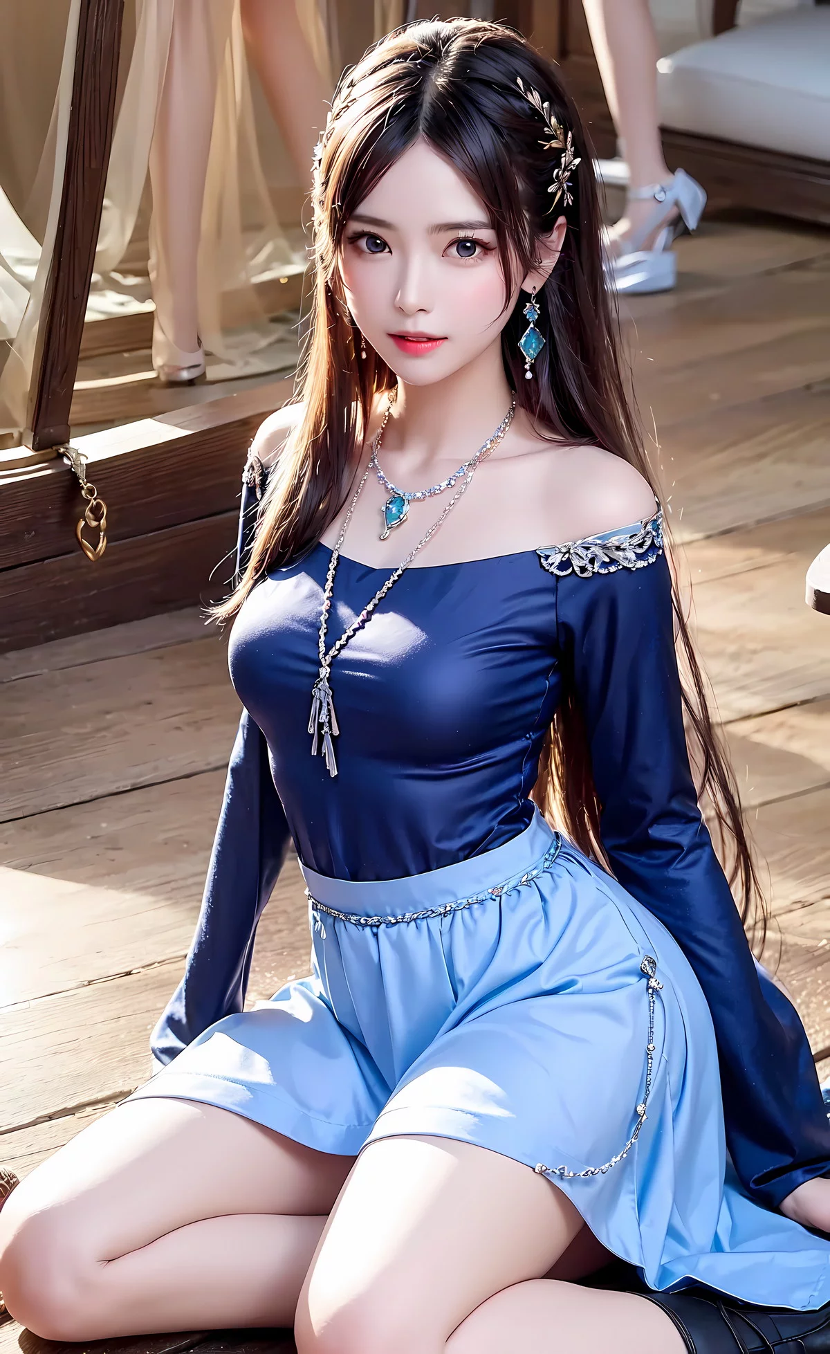 AI美图017期都市丽人性感OL制服系列主题写真及下载30P