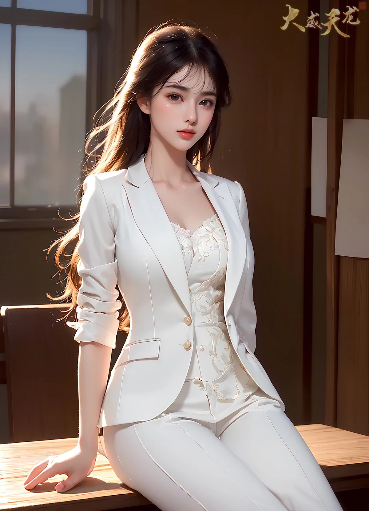 AI美图028期留课老师主题教室里性感制服写真及下载32P