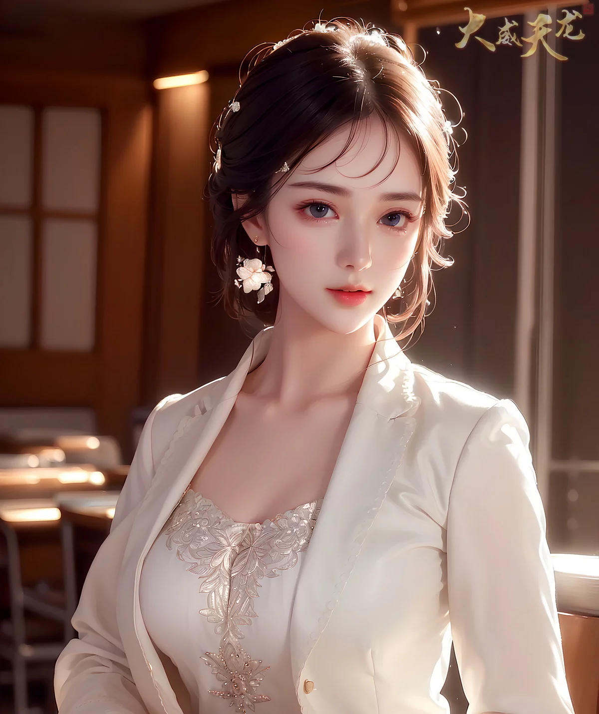 AI美图028期留课老师主题教室里性感制服写真及下载32P