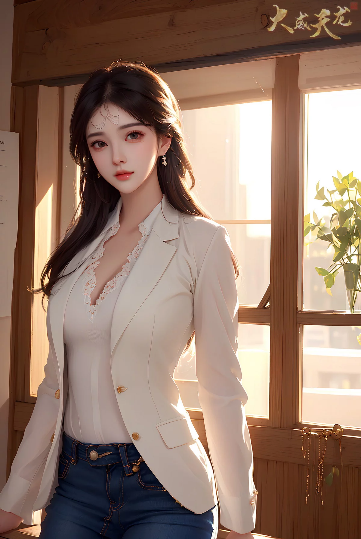 AI美图028期留课老师主题教室里性感制服写真及下载32P