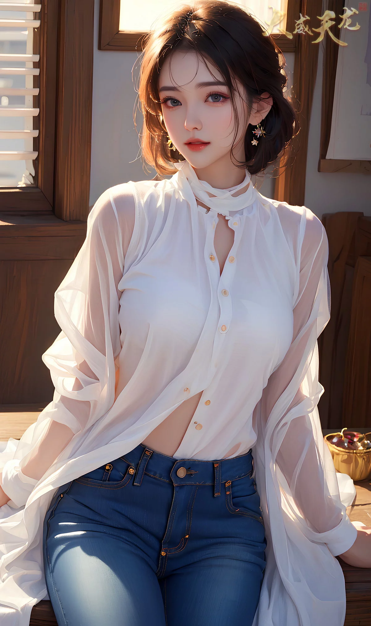 AI美图028期留课老师主题教室里性感制服写真及下载32P