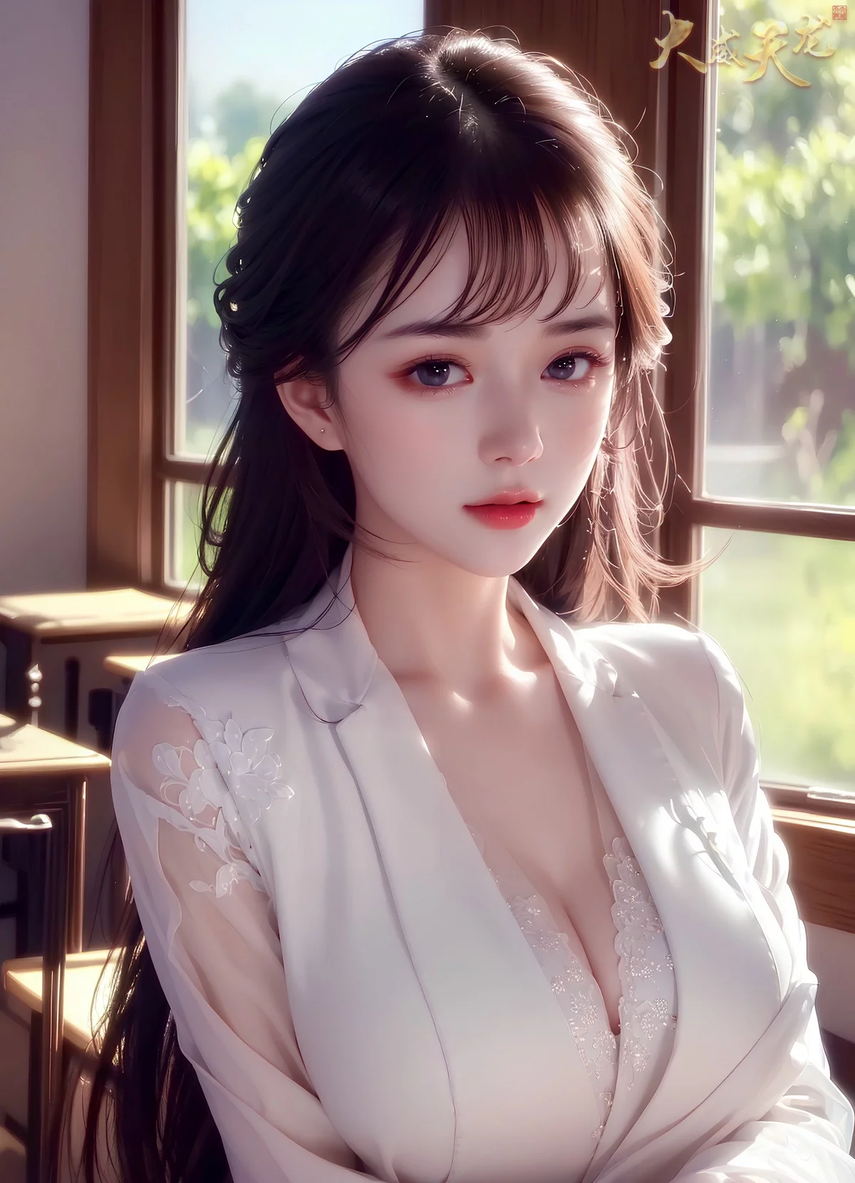 AI美图028期留课老师主题教室里性感制服写真及下载32P