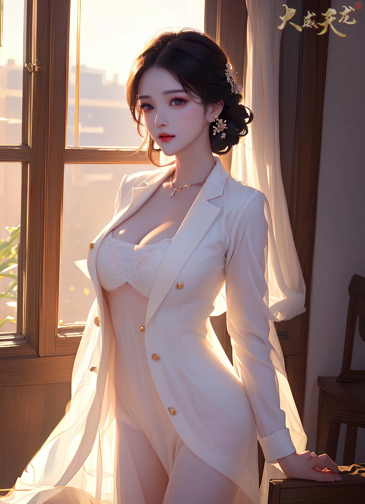 AI美图028期留课老师主题教室里性感制服写真及下载32P