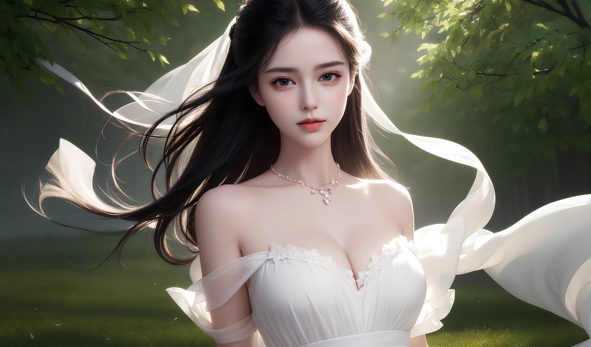 AI美图007期巧笑倩兮主题性感睡衣美女写真及下载50P